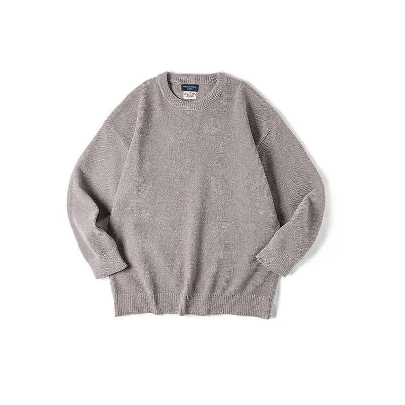 MADEN Chenille Crew-Neck Sweater | Three Colours