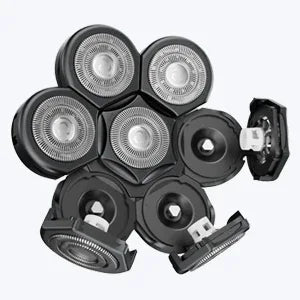Kensen S8 7D 5 In 1 Electric Shaver Replacement Heads - ShopHub