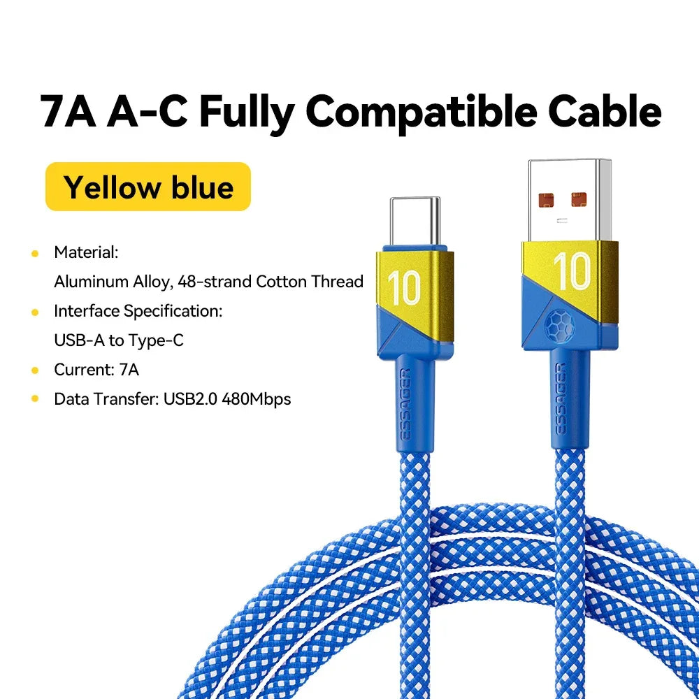 Essager 100W 7A USB Type C Cable - ShopHub