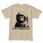 COOLMIND U0012 Astronaut Cat Graphic Cotton Tee