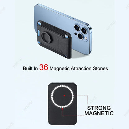 Magsafe Wallets Credit Card Holder For Iphone 12 13 14 15 16 Pro