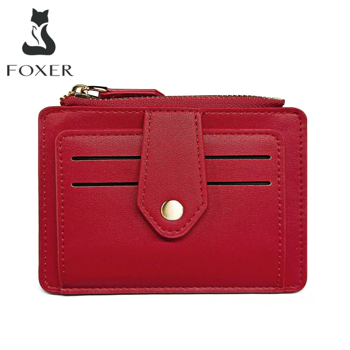 FOXER PU Leather Short Wallet