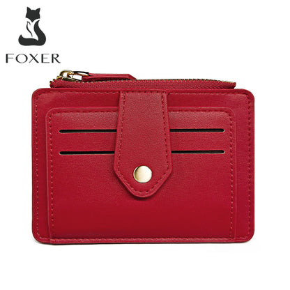 FOXER PU Leather Short Wallet