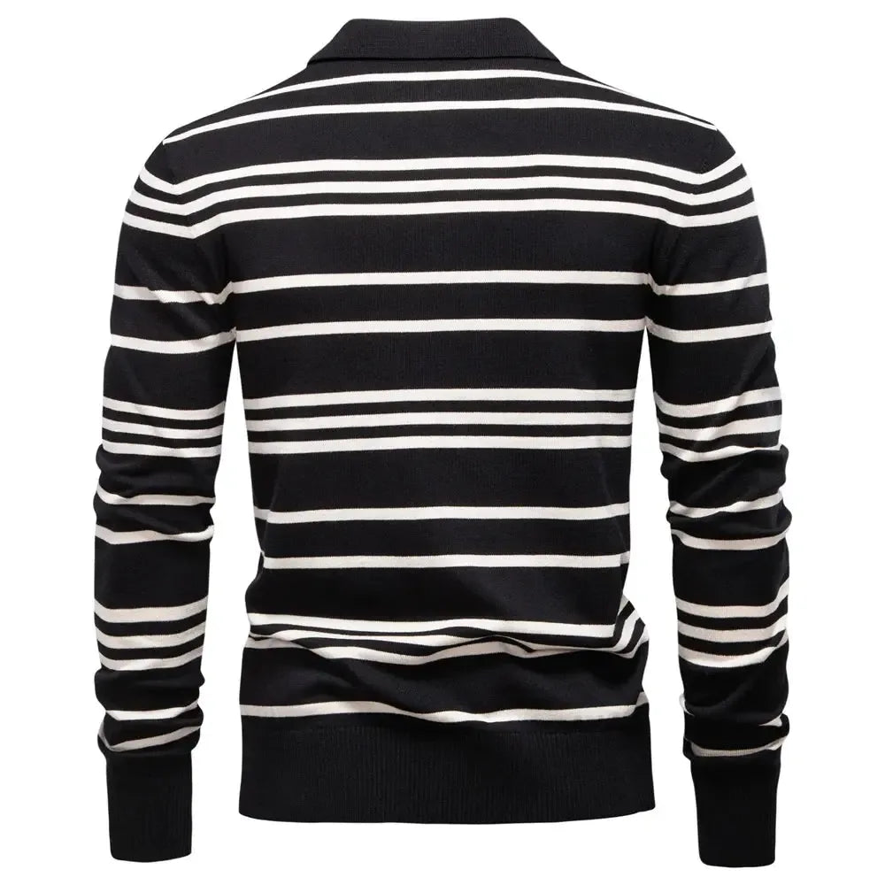 AIOPESON Colour Block Polos - ShopHub