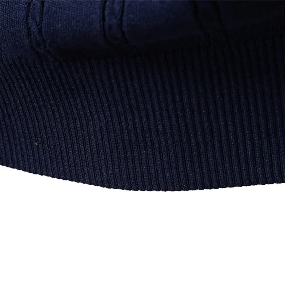 Aiopeson Men's Solid Colour V Neck Knitted Vests - ShopHub