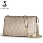 FOXER 2026 Spring Summer Women's Crossbody Bag Split Leather Fashion Chain Shoulder Bag Luxury Commuter Lady Cellphone Purse