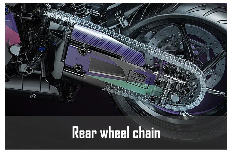 TOYLINX Motorcycle Building Blocks Set! - ShopHub