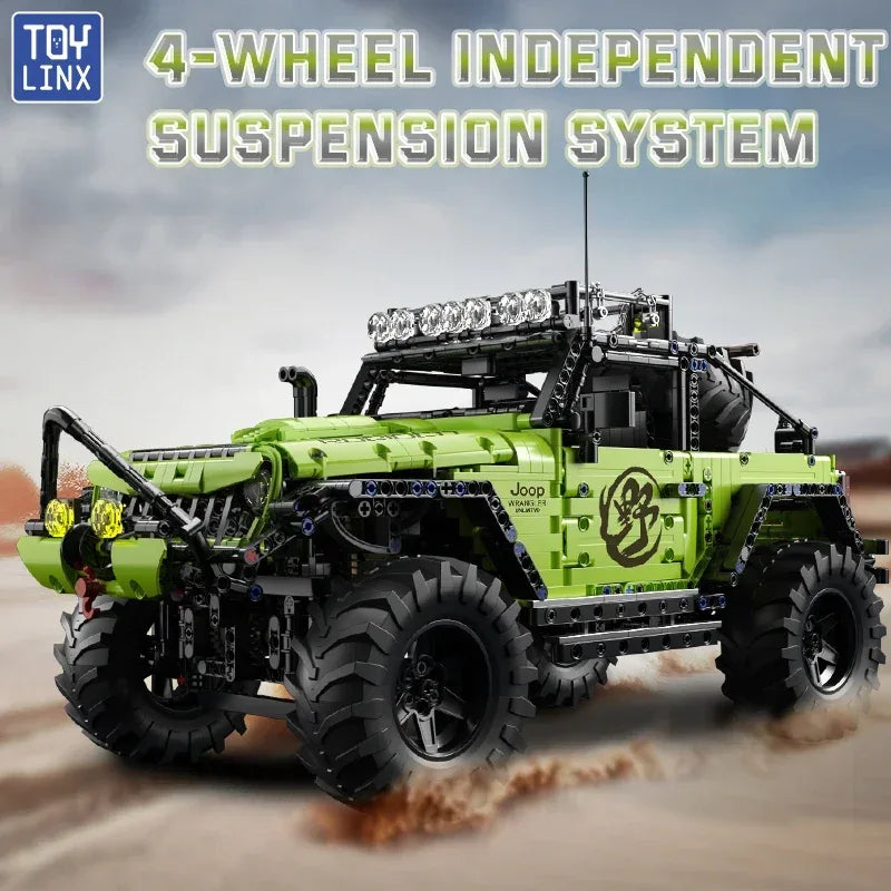 TOYLYNX DIY Moc Off-Road Vehicle Building Blocks Set - ShopHub