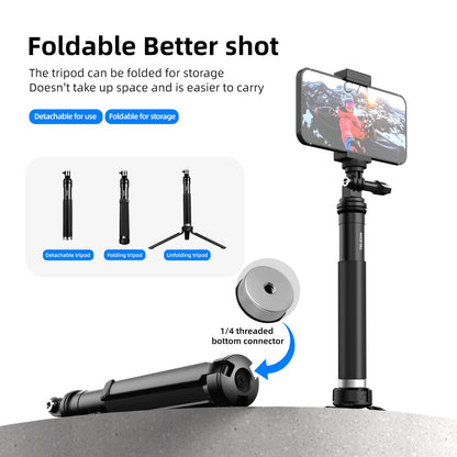 TELESIN GoPro Selfie Stick 360° Rotation Foldable