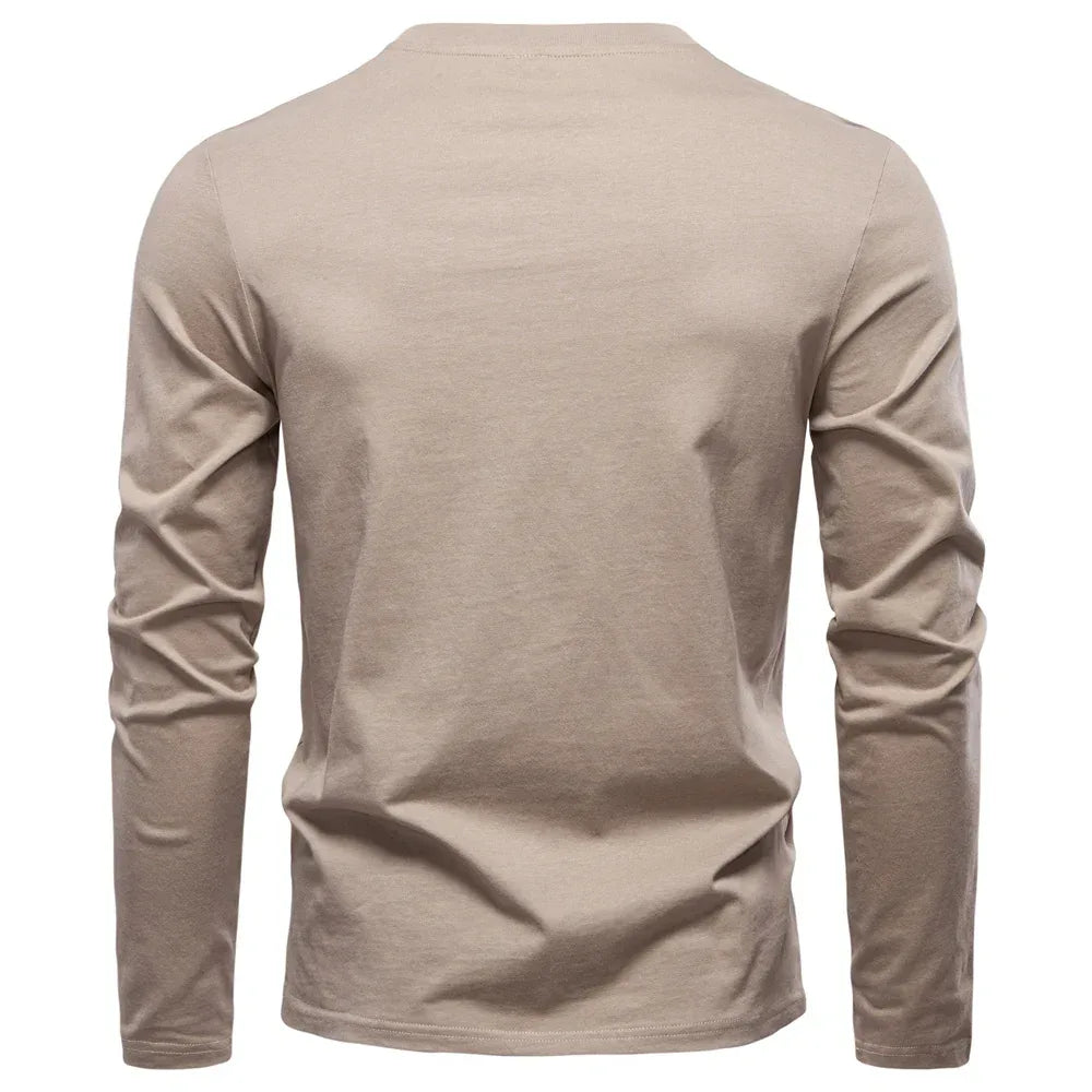 AIOPESON Men's Long Sleeve Shirts - ShopHub