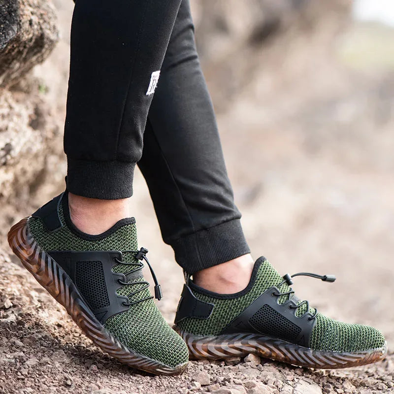 Kankeirr Men's Steel Toe Work Sneakers - ShopHub