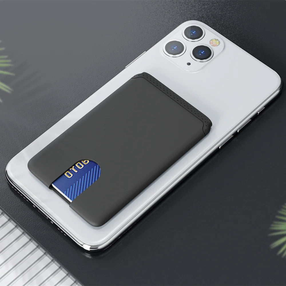 Slim Stick On Phone Wallet - Credit Card Holder