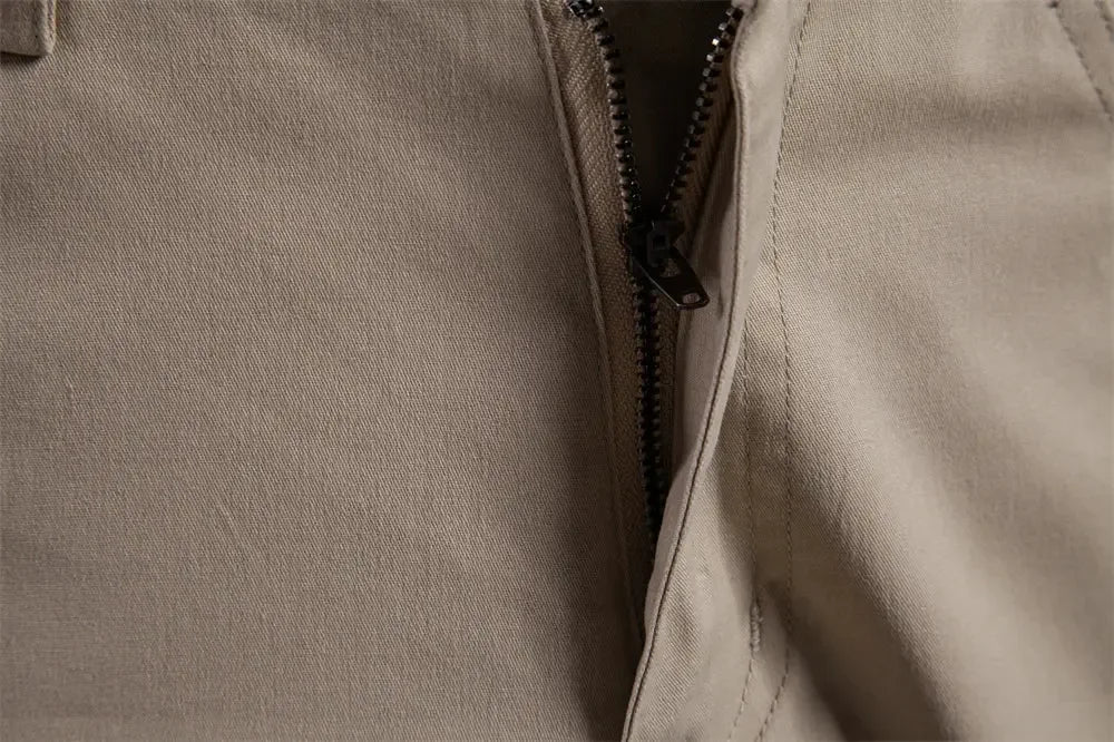 AIOPESON Men's 100% Cotton Summer Shorts - ShopHub