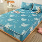 Cooling summer mattress pad and pillowcase set by ShopHub NZ, designed for comfortable, breathable sleep.