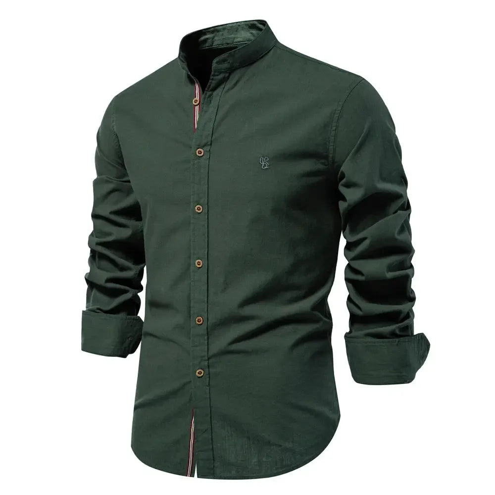 AIOPESON 100% Cotton Shirts - ShopHub