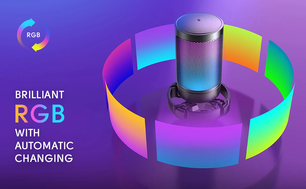 FIFINE USB Gaming Microphone Kit - Elevate Your Streaming Experience with Crystal Clear Sound