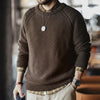 MADEN Brown Heavyweight Crew-Neck Sweater