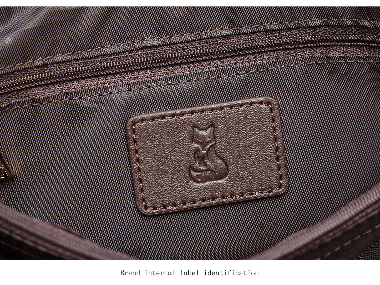 FOXER Vintage Suede Shoulder Bag