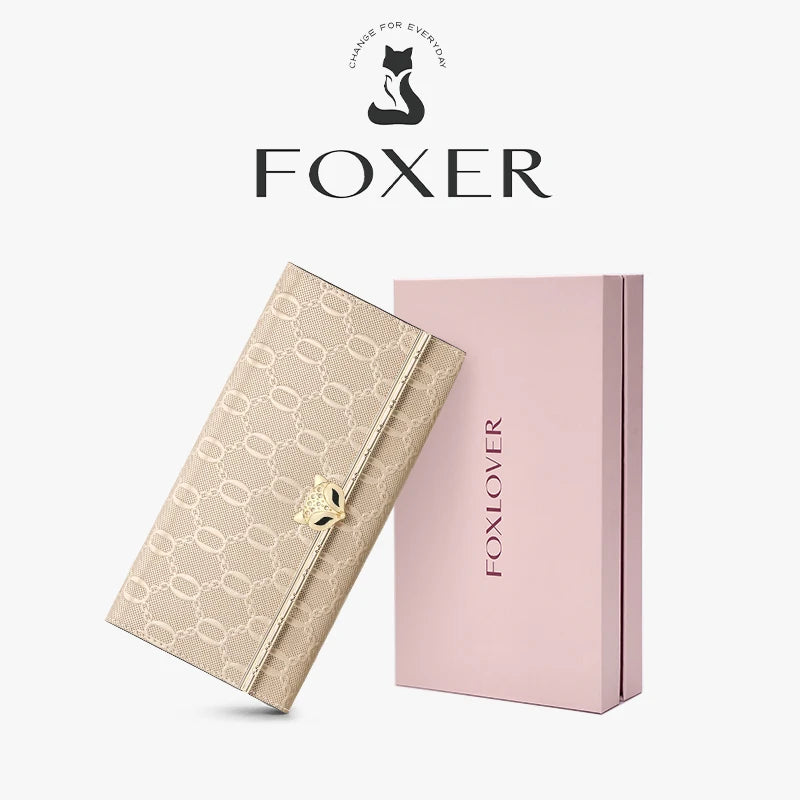 FOXER Women's Long Wallet