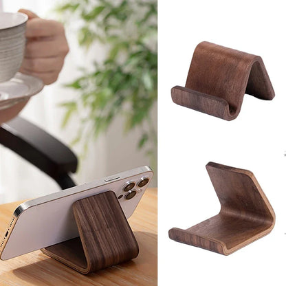 Wooden Phone & Business Card Holder (available in 2 designs) Habicare