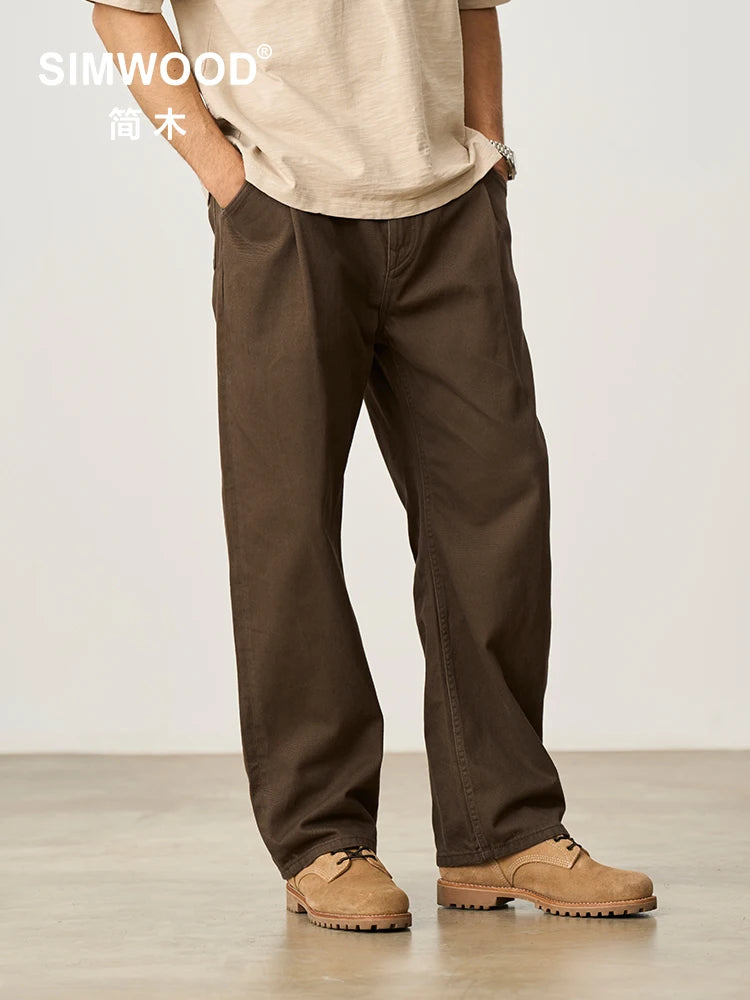 SIMWOOD Baggy 10.5oz Soft Fabric Jeans