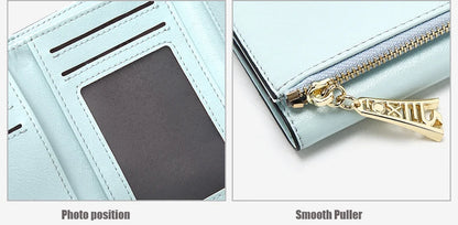 FOXER PU Women's Short Wallet