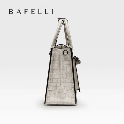 BAFELLI Women's Genuine Leather Business Handbag