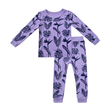Kids Tales Dreamscape Bamboo-Blend Printed Zip Romper