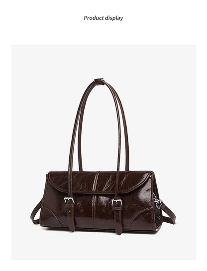 FOXER Women's Genuine Leather Shoulder Bag