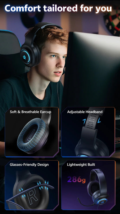 QCY Heroad V200 Gaming Headset