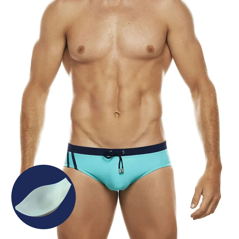 UXH Man's Low Waist Swimming Briefs - ShopHub