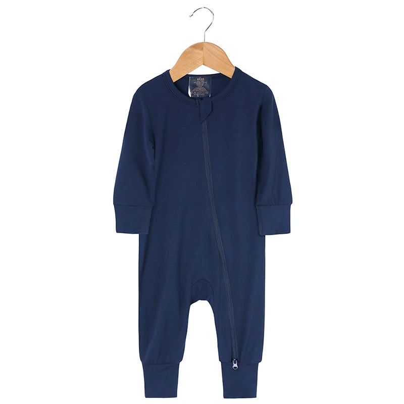 Kids Tales Little Haven Bamboo-Blend Zip Baby Romper