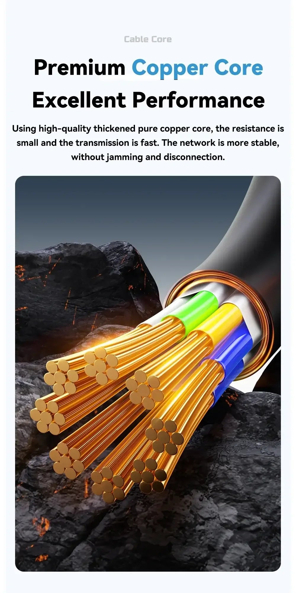 Essager CAT8 Ethernet Cable - ShopHub