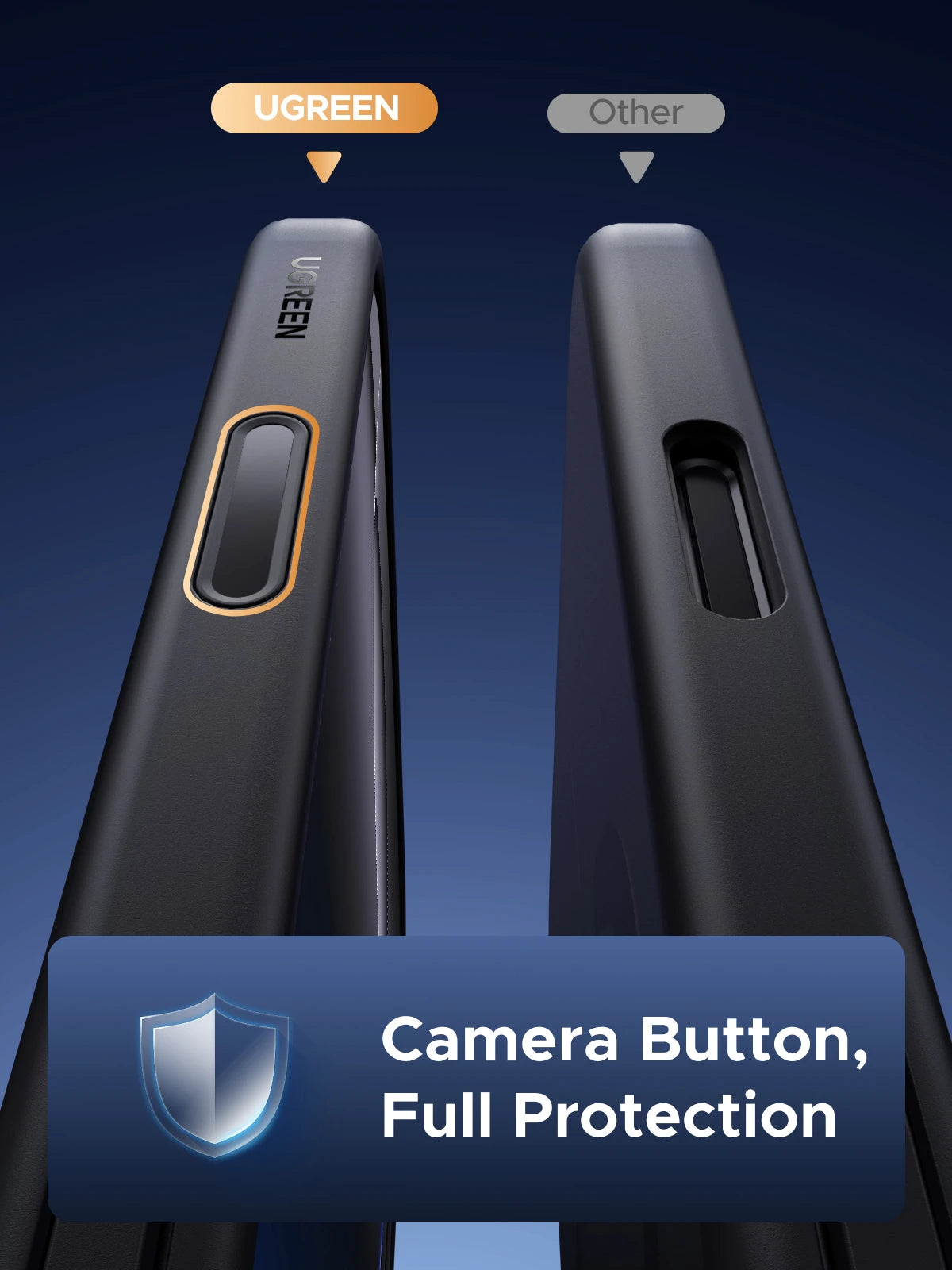 UGREEN Black Magnetic Case for iPhone 17 16