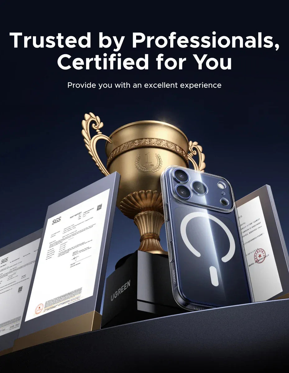 UGREEN Magnetic Case for iPhone 17, 16, 15, 14, 13 & 12 - ShopHub