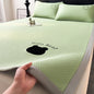 Cooling rattan bed mattress pad set by ShopHub NZ, designed to keep you cool and comfortable during hot summer nights.