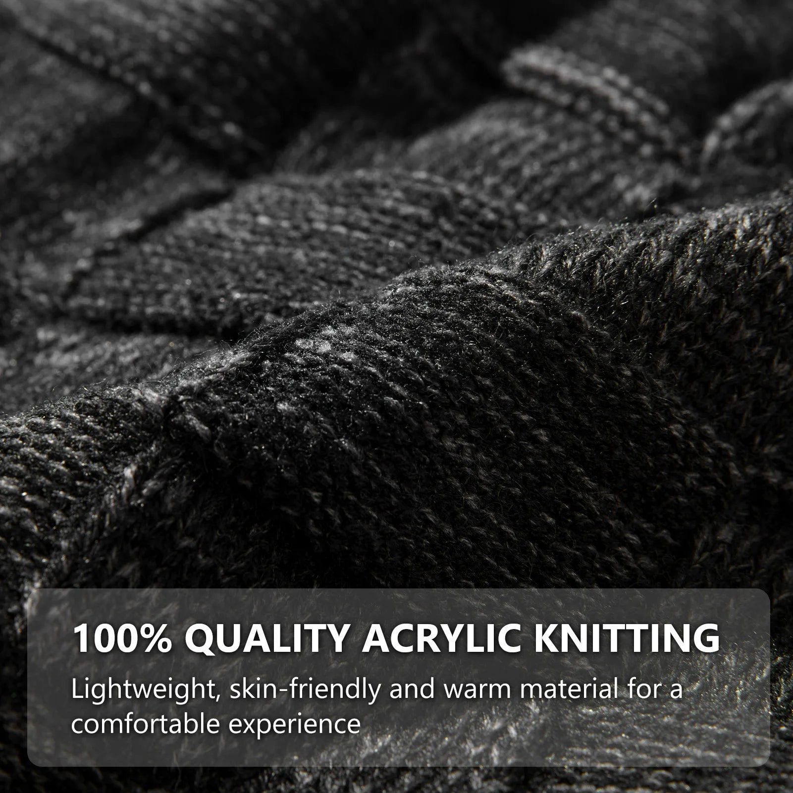 BASSDASH Winter Slouchy Beanie