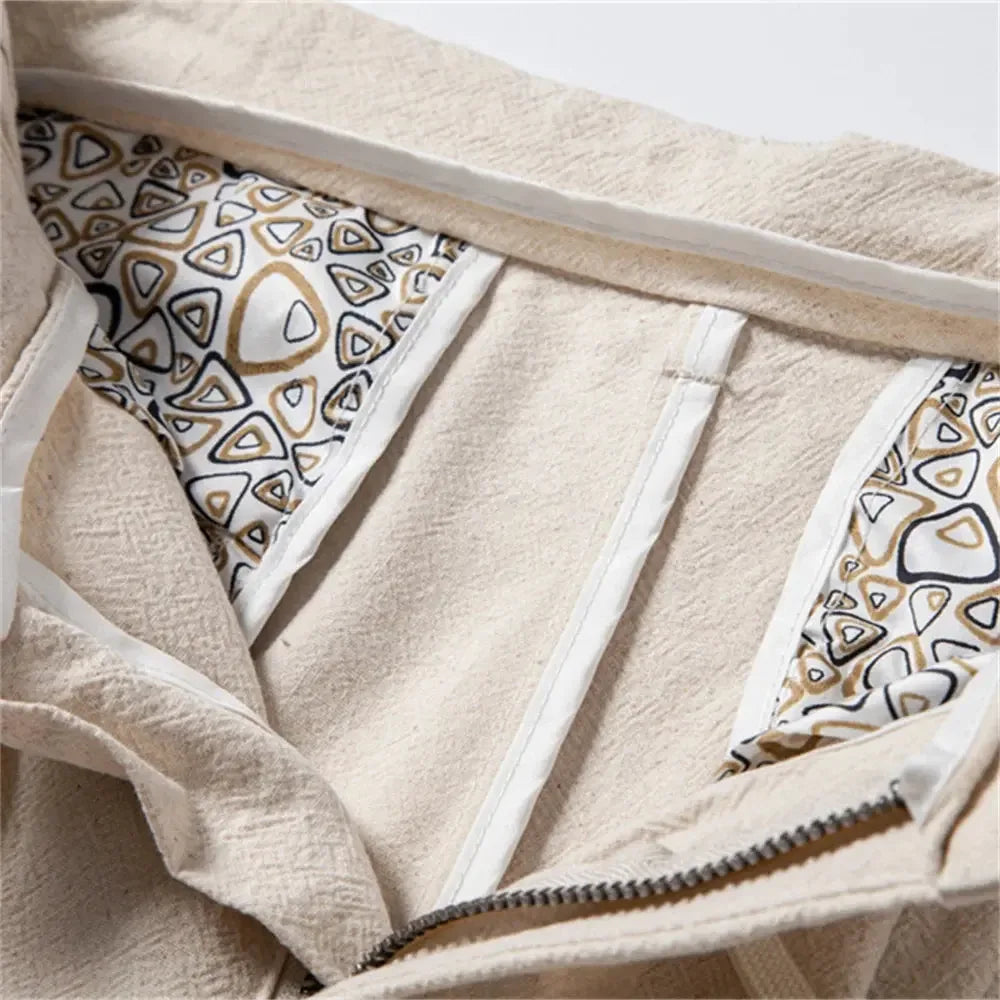 AIOPESON Casual Linen Men Trousers - ShopHub