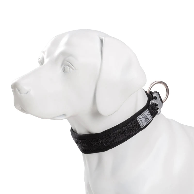 TRUELOVE Adjustable Padded Pet Dog Collar Comfort and Ventilation Pull-resistant Explosion Proof Personalized Printing YC1853