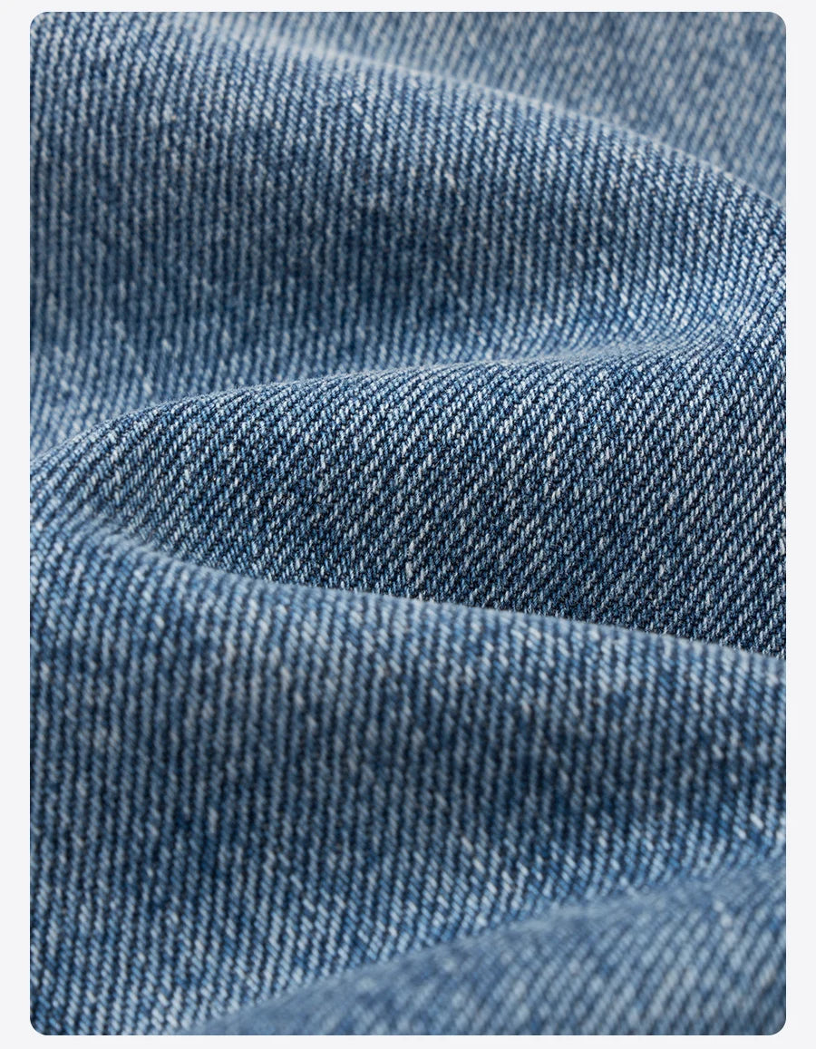 SIMWOOD 2026 Autumn New Loose Relax 13.5oz Heavyweight Washed Vintage Jeans Men Denim Pants Retro  Streetwear