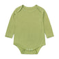 Kids Tales Little Calm Bamboo-Blend Long-Sleeve Baby Romper