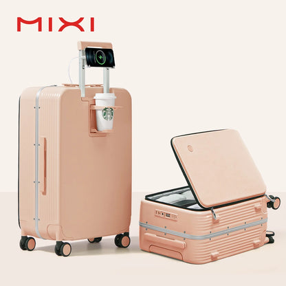 Mixi Aluminum Frame Rolling Luggage