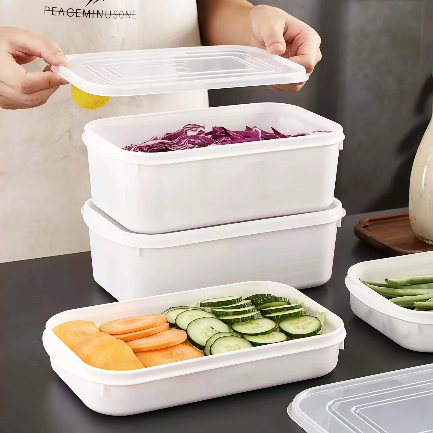 20Pcs 350ml Airtight Food Storage Containers with Lids