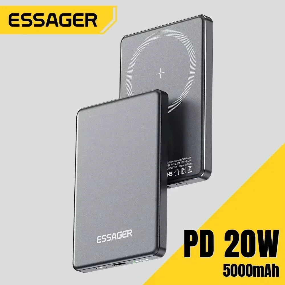 Essager Thin Wireless Power Bank - ShopHub
