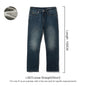 SIMWOOD 2026 Spring New 15oz Warm Micro Fleece Lining Jeans Men Loose Straight Plus Size Denim Trousers