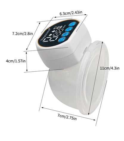 MAMIJOY Portable Double-sided Wearable Smart Breast Pump