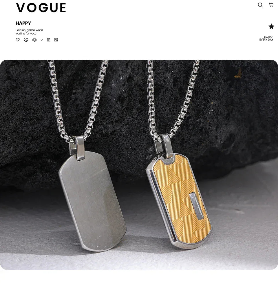 Men's Fashion Jewelry Long Necklace - ShopHub