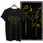 COOLMIND Black Bee Graphic Cotton T-Shirt | Women's Relaxed Fit