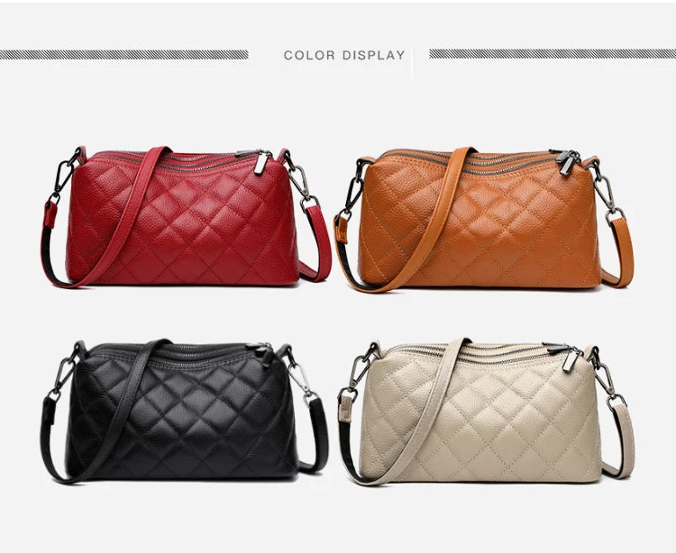FOXER Genuine Leather Women's Shoulder Bag