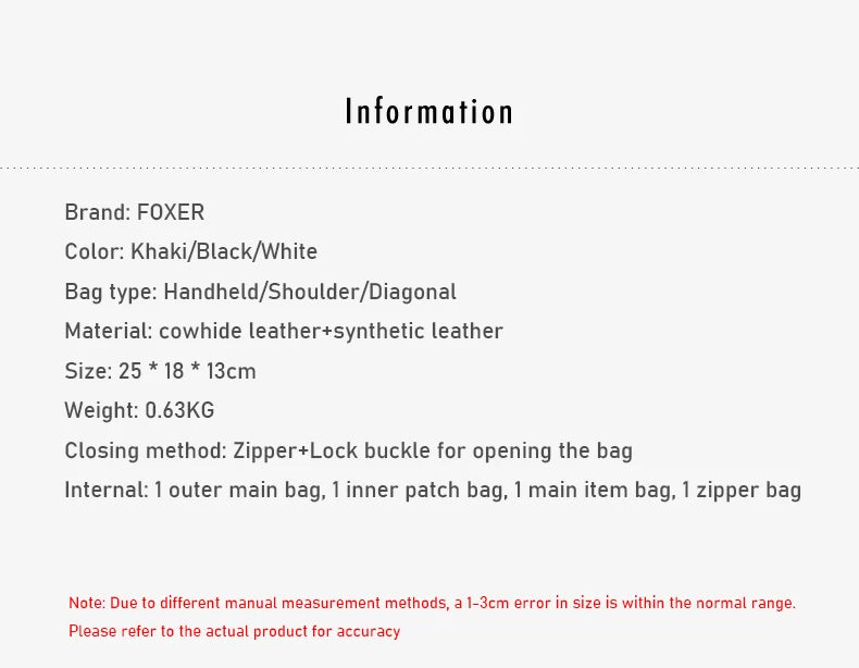 FOXER Brand Genuine Leather Women's Handbag 2026 Fashion Female Bucket Bag Luxury Design Shoulder Bag Versatile Crossbody Purse